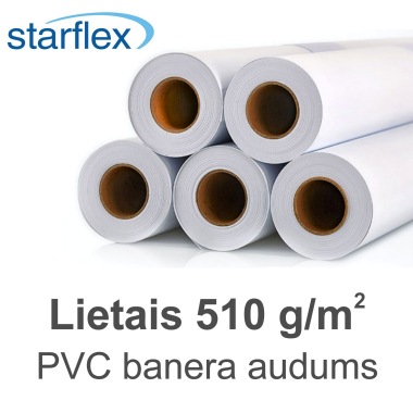 Lietais PVC baneris Frontlit 510