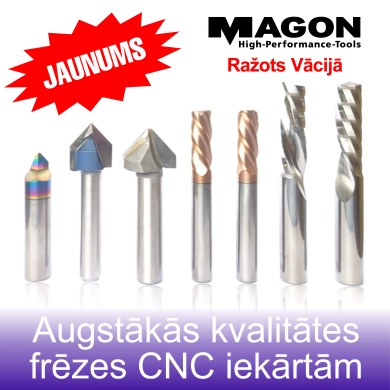 CNC frēzes no Vācijas